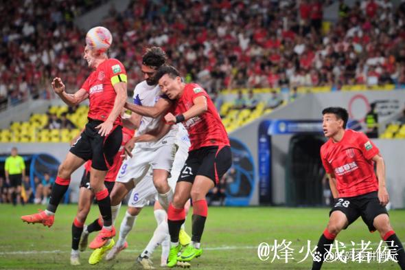 中超：安永佳建功费利佩得分，深圳新鹏城战平成都蓉城